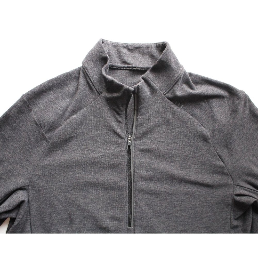 Lululemon Surge Warm Reflective 1/2 Zip / Medium / Heathered Graphite Grey - Picture 6 of 10